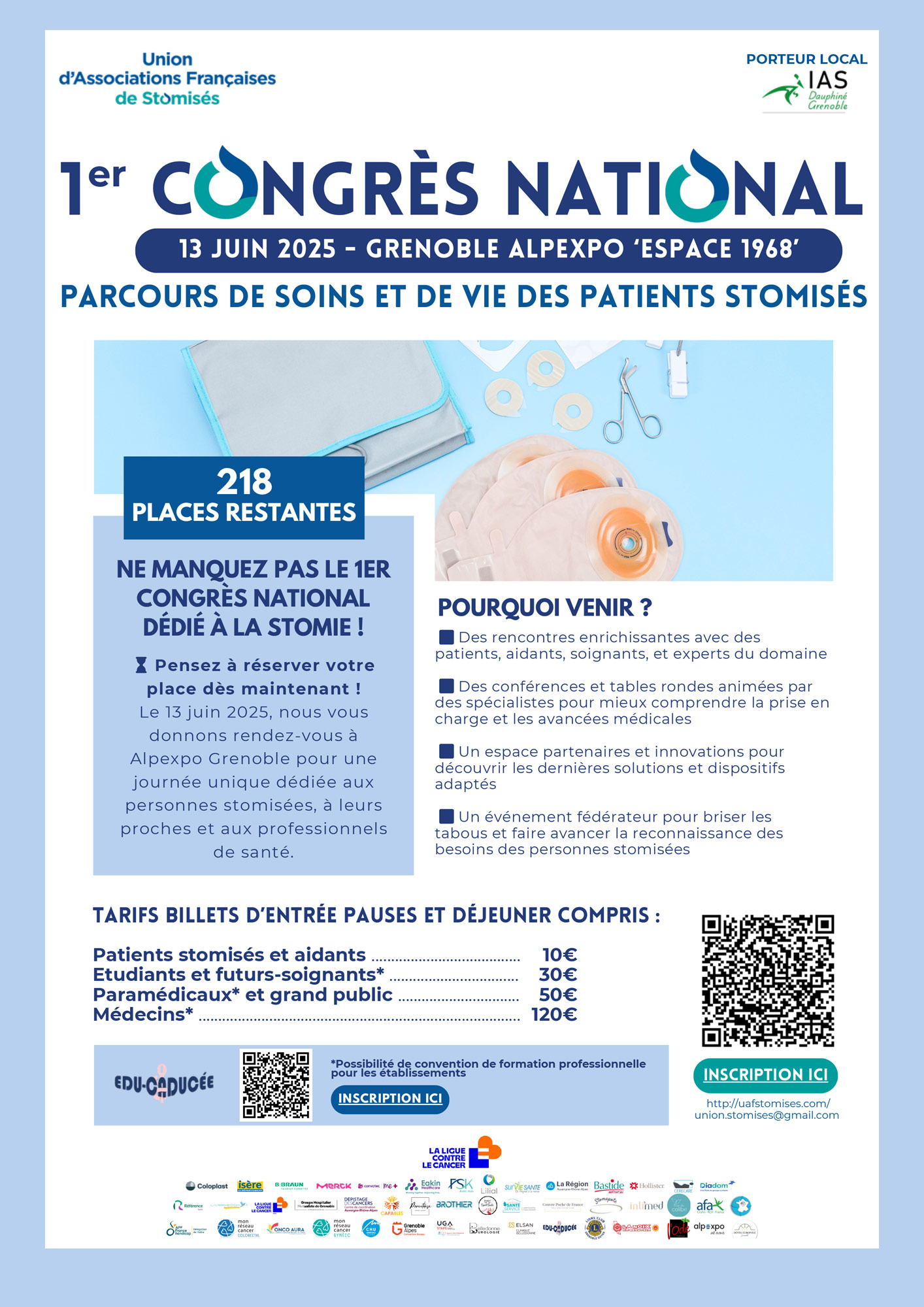 1er Congrès National de l'Union des Associations Françaises de Stomisés